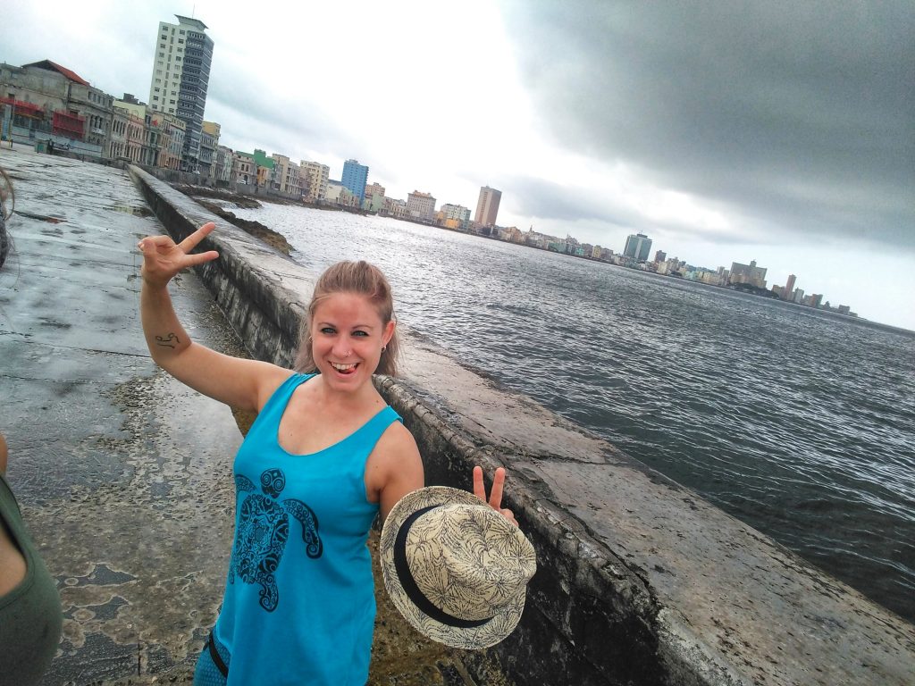 El Malecón, empezando la ruta de 15 días por Cuba