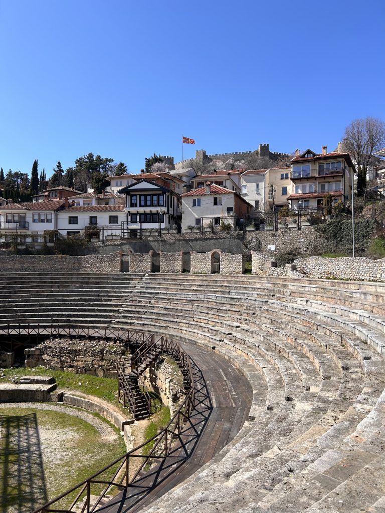 Antiguo teatro, qué ver en el Lago Ohrid