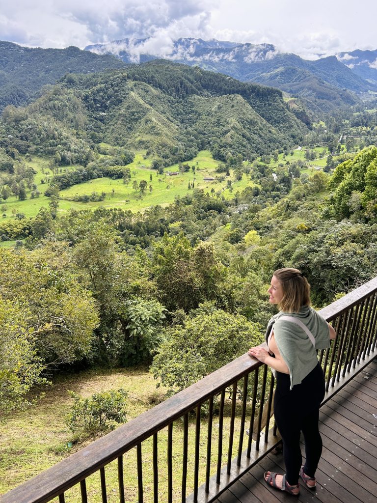 Mirador de Salento, el eje cafetero en coche